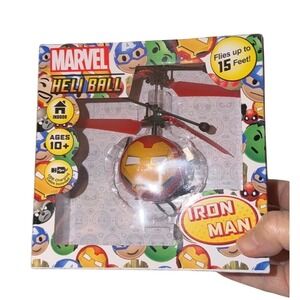 Marvel Iron Man Heli Ball Flying Toy‎ Powerful Levitating Sphere Indoor